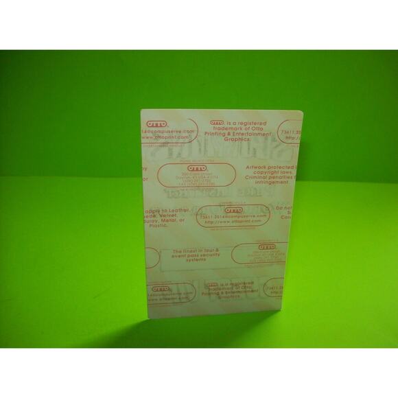 Scorpions Pure Instinct World Tour VIP Backstage Pass Original 1996 Hard Rock - Picture 7 of 7